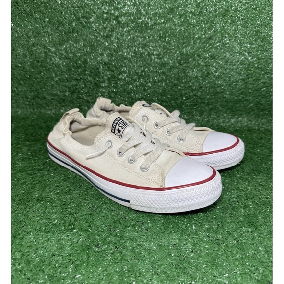 Converse Womens CT All Star Shoreline White Casual Slip On Shoe Sneaker Size 8.5 - Picture 2 of 9